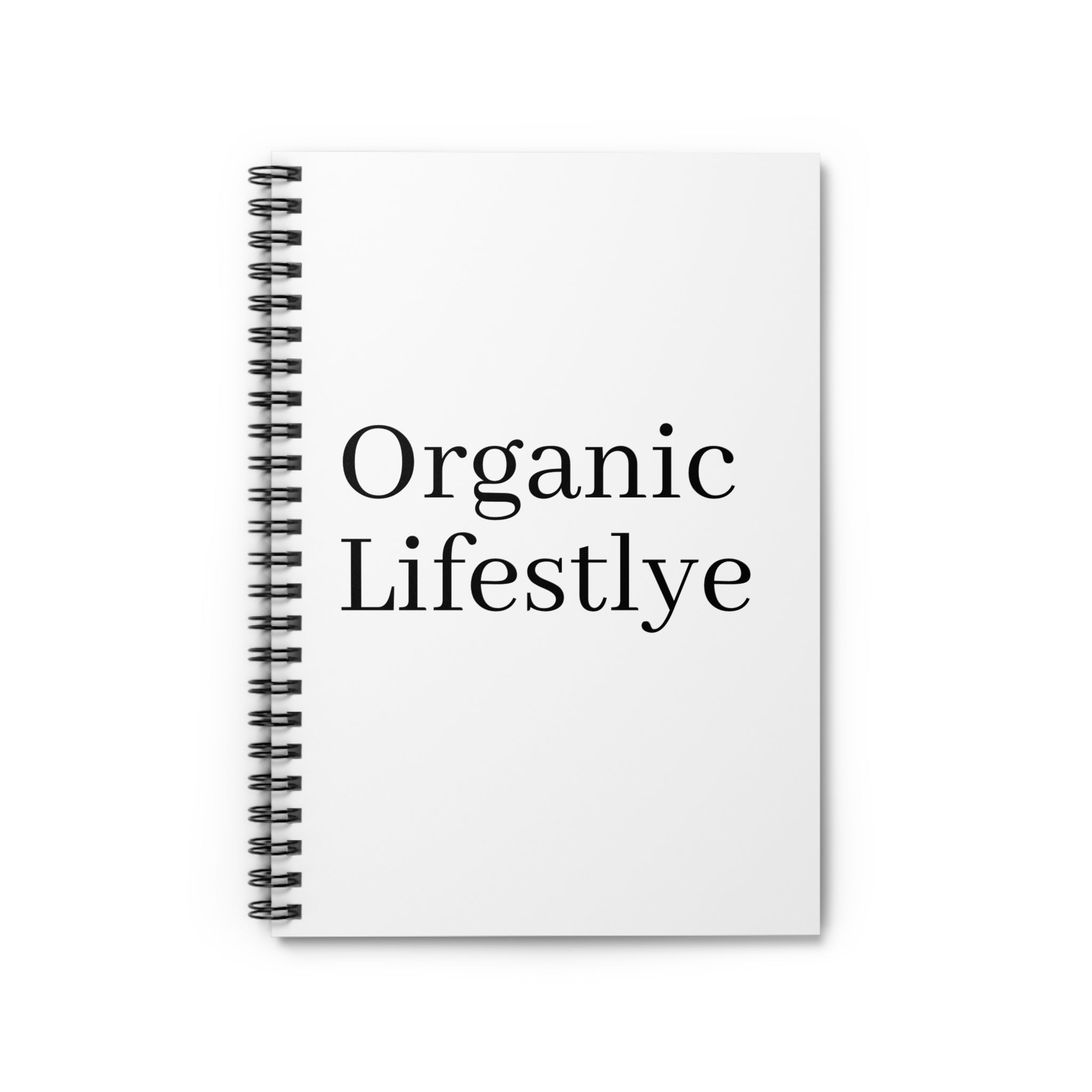 Organic Lifestyle Spiral Notebook - Ruled Line