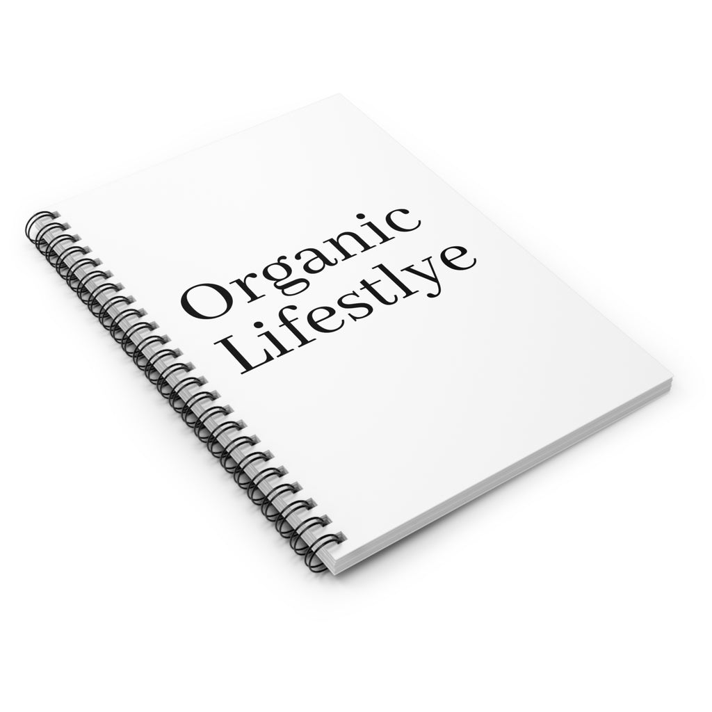 Organic Lifestyle Spiral Notebook - Ruled Line